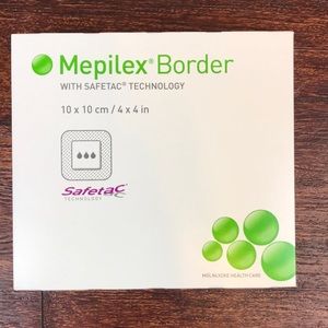 Mepilex Border with Safetac Technology 4x4in